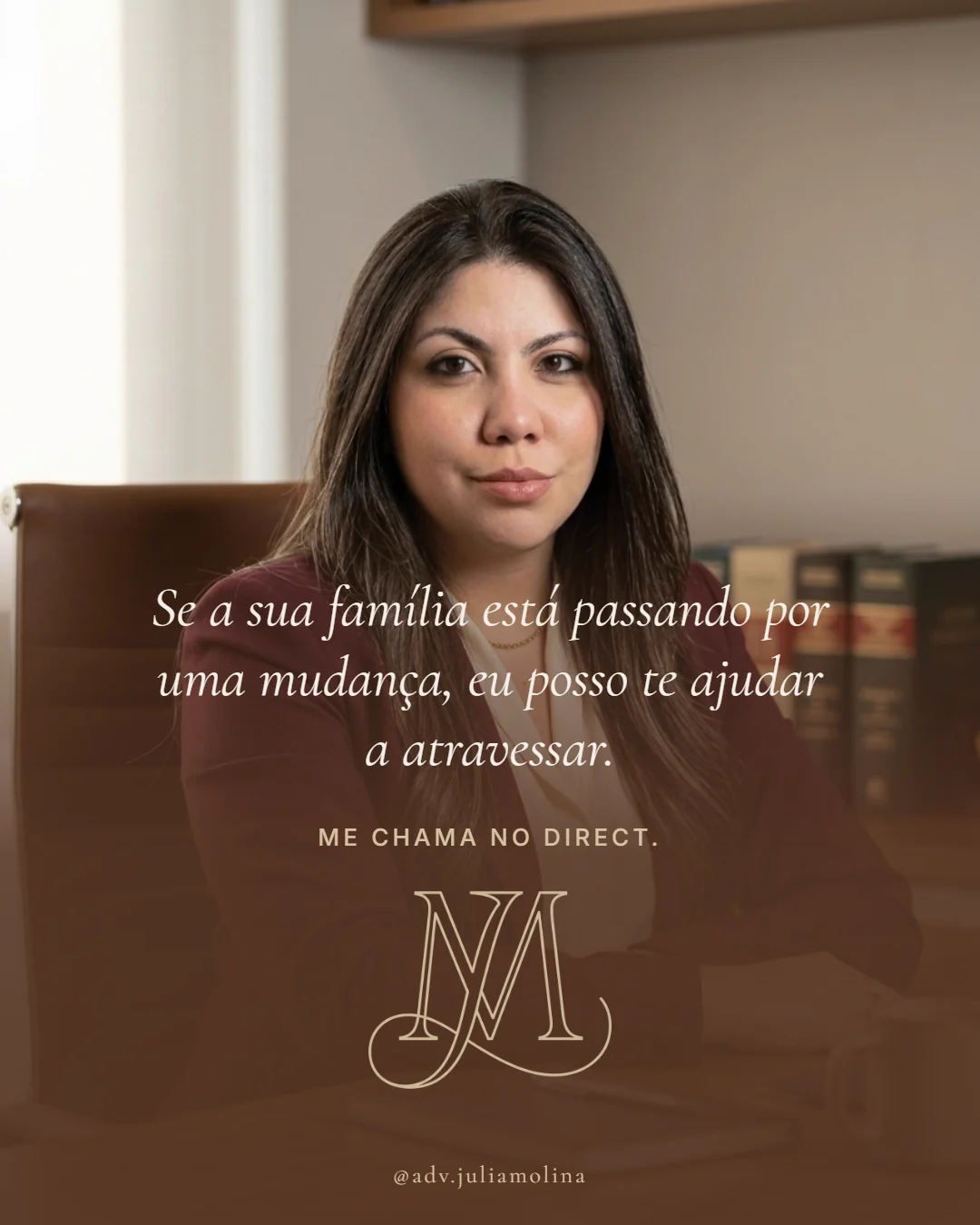 Se a sua família está passando por uma mudança, eu posso te ajudar a atravessar. Me chama no direct.